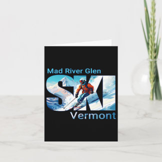 Mad River Glen Cool Skivakantie Ski Outdoor Ski Kaart