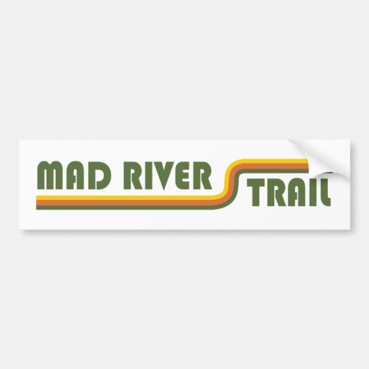 Mad River Trail Dayton Ohio Bumpersticker (Voorkant)
