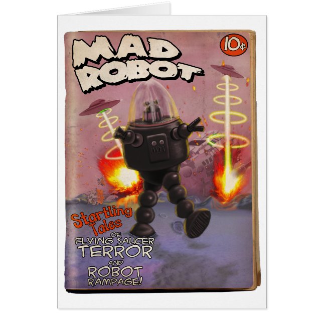 Mad Robot Pulp Hoesje Kaart (Voorkant)