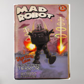 Mad Robot Pulp Hoesje Poster (Voorkant)