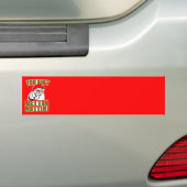 Mad Santa Bumpersticker (Op auto)