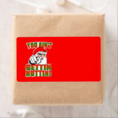 Mad Santa Label (Insitu)