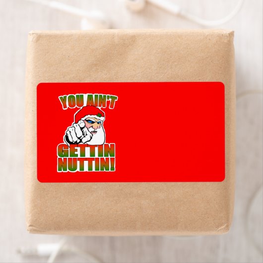 Mad Santa Label (Insitu)