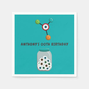 Mad Science Birthday Party Servet