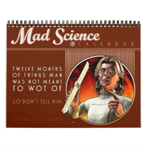 Mad Science Calendar Kalender