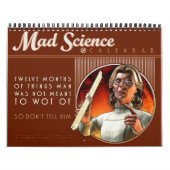 Mad Science Calendar Kalender (Hoes)