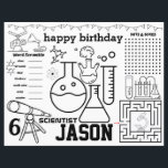 Mad Science Locations, Mad Science birthday games<br><div class="desc">Looking for something to make your party table more interesting? Here are Mad Science themed activity sheets,  perfect way to have more fun and more laughter at the party. Just place these on the party table with color pencils,  crayons,  stickers,  etc too make a merrier party.</div>