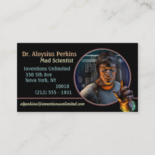 Mad Science! M) Visitekaartjes