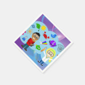 Mad Science Paper Napkins Servet (Hoek)