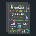 Mad Science Party Birthday Invitation Boy Kaart<br><div class="desc">Pas deze geweldige uitnodiging van de wetenschapspartij met de naam, de leeftijd en de partijdetails van uw kind gemakkelijk en snel aan, druk eenvoudig de pas het knoop aan om de stijl en de plaatsing van de tekst verder te herschikken en te formatteren. Opmerking: Voor de naam van de verjaardagsjongen,...</div>