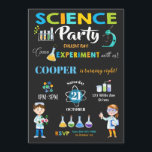 Mad Science Party verjaardagsuitnodiging jongen Kaart<br><div class="desc">Personaliseer deze geweldige wetenschapsfeestuitnodiging met de naam, leeftijd en partijgegevens van uw kind gemakkelijk en snel, druk gewoon op de knop Aanpassen om de stijl en plaatsing van de tekst verder te rangschikken en te formatteren. Sommige van de afbeeldingen kunnen worden verplaatst om uw feestgegevens te huisvesten. (c) De Happy...</div>