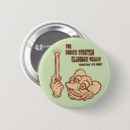 Mad Science Ronde Button 5,7 Cm (Voorkant /achterkant)