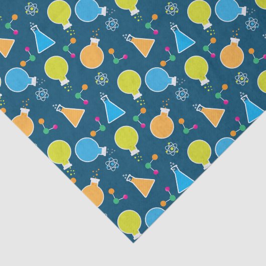 Mad Science Scientist Birthday Party Tissuepapier (Detail)