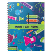 Mad Science Scientist Custom Journal Notitieboek (Voorkant)