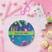 Mad Science Scientist Verjaardagsfeestje Borden Papieren Bordje (Feest)