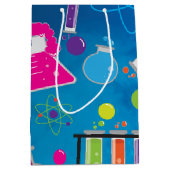 Mad Science Wetenschapper Verjaardagsfeestje Gift  Medium Cadeauzakje (Voorkant)