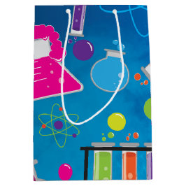 Mad Science Wetenschapper Verjaardagsfeestje Gift  Medium Cadeauzakje