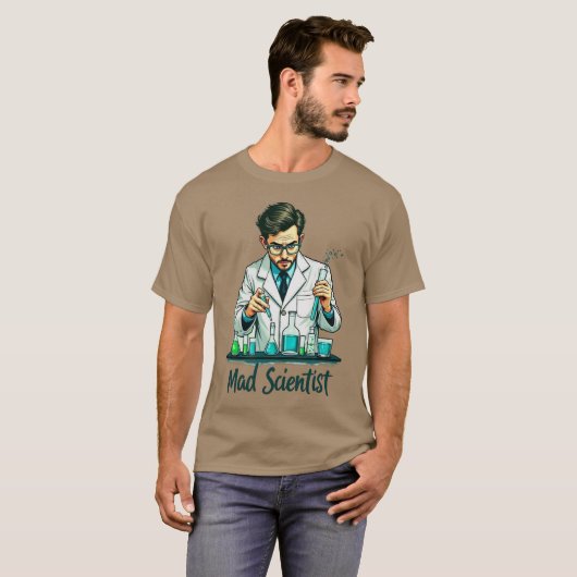  Mad Scientist Art. T-shirt (Voorkant volledig)