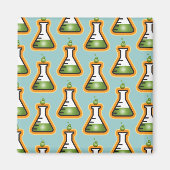 Mad Scientist Beakers Magneet (Voorkant)