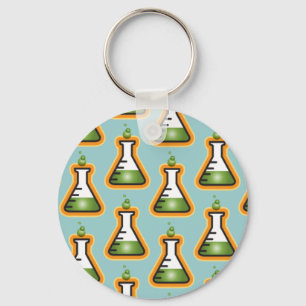 Mad Scientist Beakers Sleutelhanger