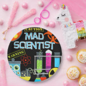 Mad Scientist Birthday Paper Borden Papieren Bordje (Feest)