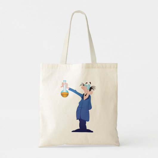 Mad Scientist Canvas tas (Achterkant)