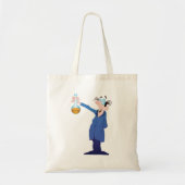 Mad Scientist Canvas tas (Voorkant)