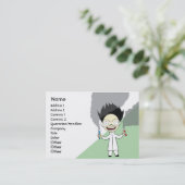 Mad Scientist - Chubby Visitekaartje (Staand voorkant)