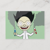 Mad Scientist - Chubby Visitekaartje (Achterkant)