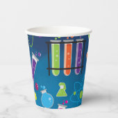 Mad Scientist Colorful Fun Science Birthday Party Papieren Bekers (Voorkant)