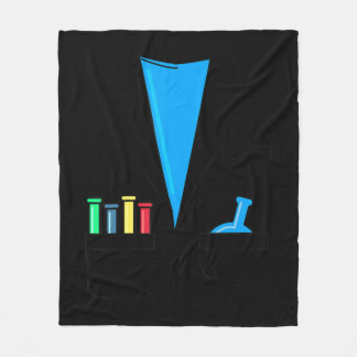 Mad Scientist Costume Nerd Chemistry Fun Science Fleece Deken