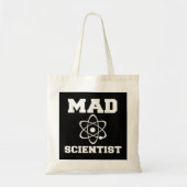 Mad Scientist Costume Nerd Chemistry Funny Science Tote Bag (Voorkant)