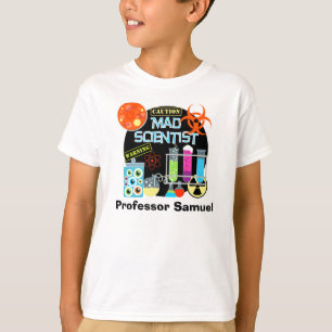 Mad Scientist Gepersonaliseerd T-shirt
