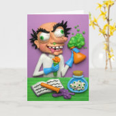 Mad Scientist Kaart (Gele Bloem)