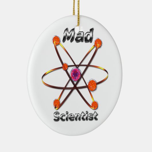 Mad Scientist Keramisch Ornament (Rechts)