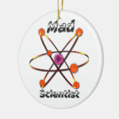 Mad Scientist Keramisch Ornament (Links)