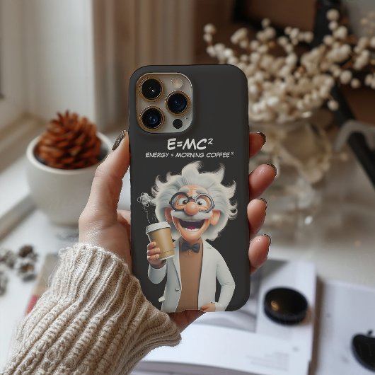 Mad Scientist Koffie iPhone Hoesje
