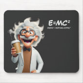Mad Scientist Koffie Muismat (Voorkant)