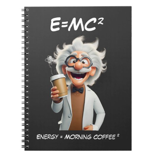 Mad Scientist Koffie Notitieboek (Voorkant)