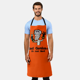 Mad Scientist Mad Genius Halloween All Over Print Schort