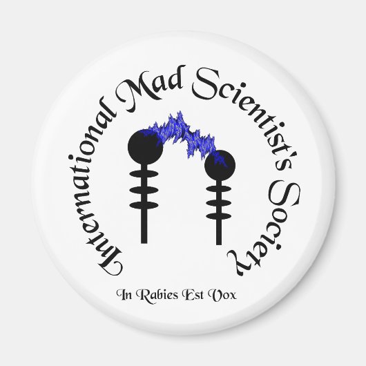 Mad Scientist Magnet (Voorkant)