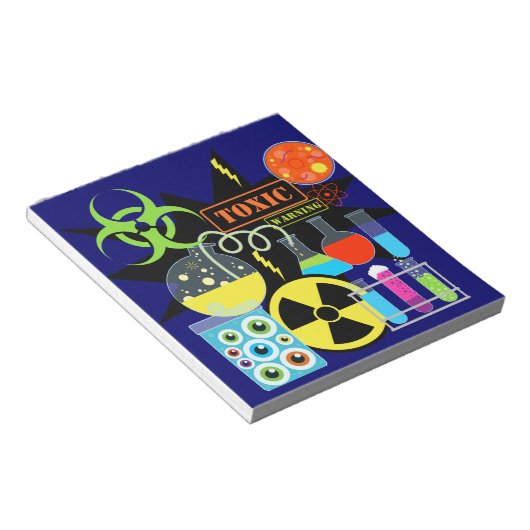 Mad Scientist Notitieblok (Schuin)