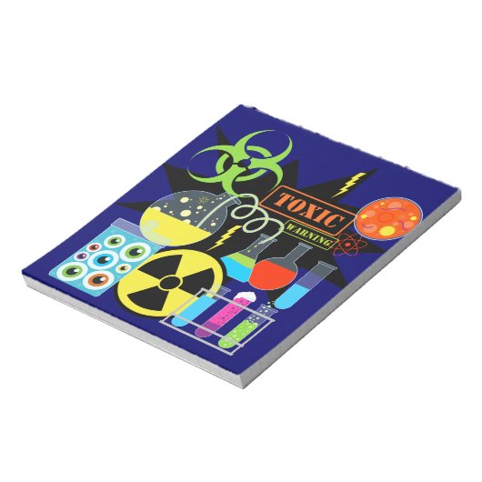 Mad Scientist Notitieblok (Linkerzijde)