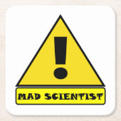 Mad Scientist Onderzetter (Voorkant)