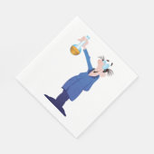 Mad Scientist Paper Napkins Servet (Hoek)