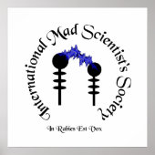 Mad Scientist Poster (Voorkant)