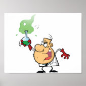 Mad Scientist Poster (Voorkant)