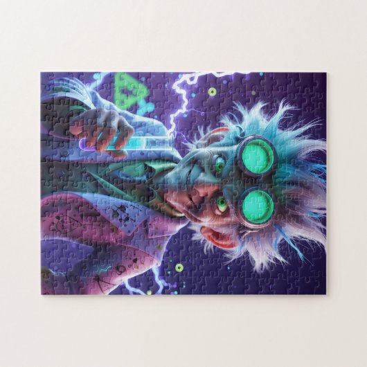Mad Scientist Puzzel - Humoristische Lab Jigsaw Legpuzzel (Horizontaal)