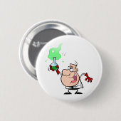 Mad Scientist Ronde Button 5,7 Cm (Voorkant /achterkant)
