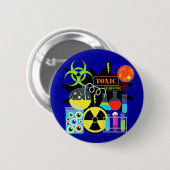 Mad Scientist Ronde Button 5,7 Cm (Voorkant /achterkant)